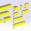 5143 Bricks, Yellow
