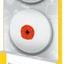 51519 Round Eraser Set (Lime and Red)