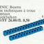5236 TECHNIC Beams [Blue]