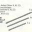 5254 Cross Axles (Sizes 8, 10, 12)