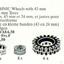5265 Large Tires and Wheels / TECHNIC Wheels with 43 mm + 24 mm Tyres