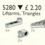 5280 Liftarms & Triangles / Liftarms, Triangles