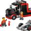 60493 F1 Truck mit Audi F1 Rennwagen