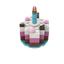 6277578 Minicake Blue Candle