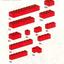 634 Extra Bricks in Red