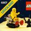 6807 Space Sledge with Astronaut and Robot