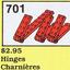 701 Hinges