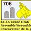 706-4 Crane Grab Assembly