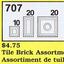 707 Tile Brick Assortment