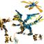 71796 Elemental Dragon vs. The Empress Mech