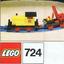 724 12V Diesel Locomotive with Crane and Tipper Wagon