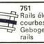 751 8 Curved 12V Conducting Rails