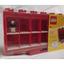 752437R Minifigure Display Case Large Red