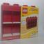 752453R Minifigure Display Case Small Red