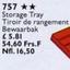 757 Storage Tray