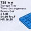 758 Storage Tray
