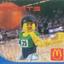 7918 McDonald's Sports Set Number 8 - Green Basketball Player #35
