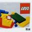 814 Baseplates, Green, Red and Yellow