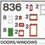836 Doors and Windows Parts Pack