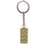 850808 Chrome Gold Brick Key Chain