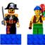 852543 Pirates Magnet Set