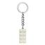 854084 Pearl White Brick Key Chain