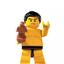 8803-7 Sumo Wrestler