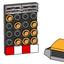 952510 Construction Worker with Vibratory Plate