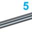 970613 5-Stud Axles (Pack of 50)