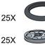 970660 O-Ring and Pulley Wheels