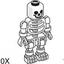 970661 Skeleton and Ghost for Amusement Park Set
