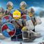 EG00162 5 x Viking Villagers Bundle