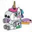 EG00170 5x Baby Unicorn
