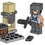 L0002250 Smith with Smithing Table, Netherite Armor and Armor Stand
