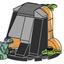 L0002261 Raptor and Volcano