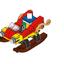 SLEIGHORNAMENT Rocket Sleigh Ornament
